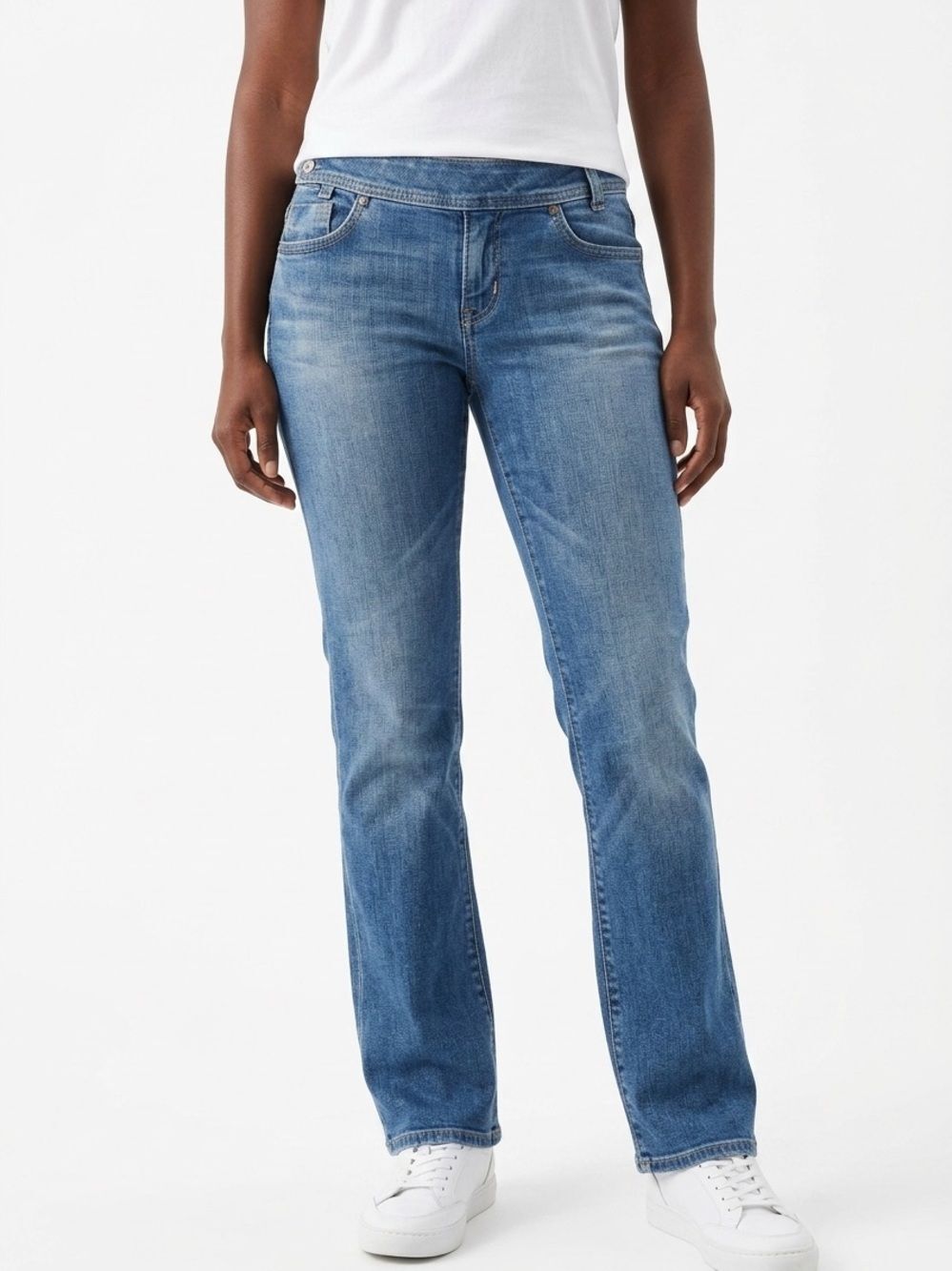 CITIZENS OF HUMANITY | Belted Front Straight Jeans
